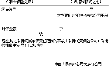 第三节 出口货物运输保险单据的种类 - 图1