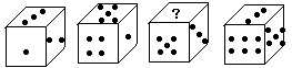 骰子的点数 - 图1