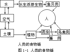 第一篇 环境和健康第一章 人和环境 - 图1