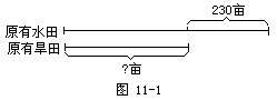 （二）以份数法解差倍应用题 - 图1